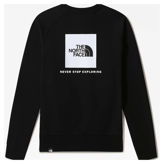 Sudadera The North Face M Redbox Crew Negra NF0A4SZ9JK31