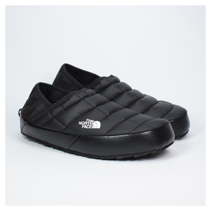 Pantuflas The North Face Mens Nuptse Mule Taupe Green/Black NF0A5G2FBQW-080