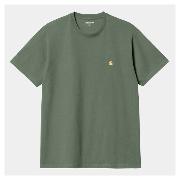 Carhartt Wip S/S Chase T-Shirt Duck Green/Gold I026391