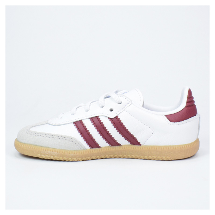 Adidas Samba Og EL I White/Burgu/Gum IE1336