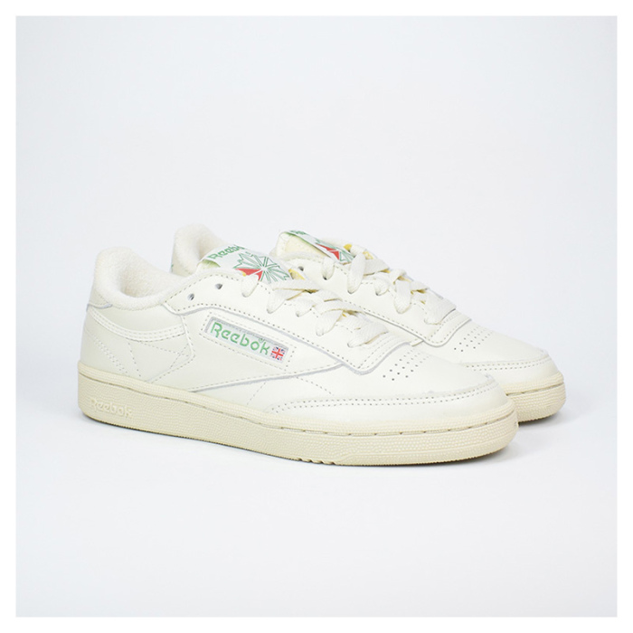 REEBOK CLUB C 85 VINTAGE CHALK/PAPER WHITE/GLEN GREEN DV6434