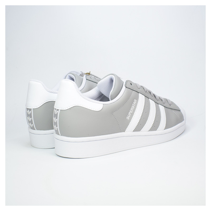 Adidas Superstar Msogr/Ftwht/Gris y Blanca IH2698