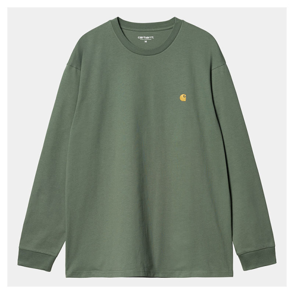 Carhartt Wip Chase L/S Duck Green Gold I026392