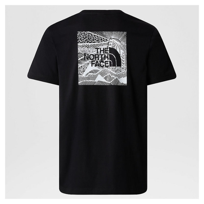 Camiseta The North Face M S/S Redbox Celebration Black NF0A87NVJK3