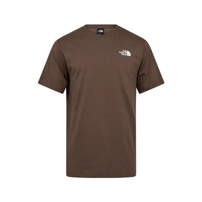 Camiseta The North Face M S/S Redbox Smokey Brown NF0A87NP5EX