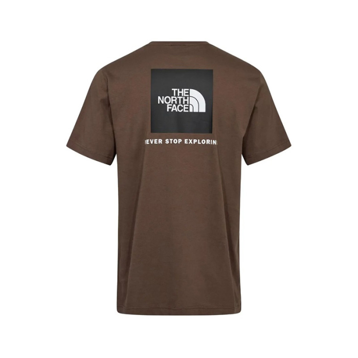 Camiseta The North Face M S/S Redbox Smokey Brown NF0A87NP5EX