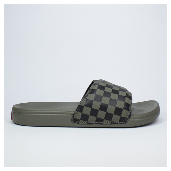 Chanclas Vans La Costa Slide-On Checkerboard Dark Olive VN0A5HF5DOL1