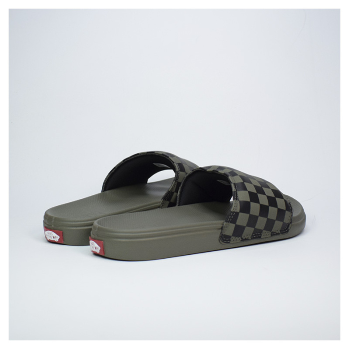 Chanclas Vans La Costa Slide-On Checkerboard Dark Olive VN0A5HF5DOL1