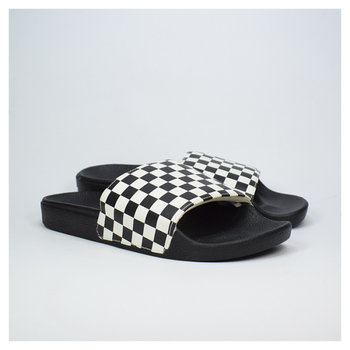 Vans La Costa Slide-On Checkerboard Black/White VN0004KIIP91M