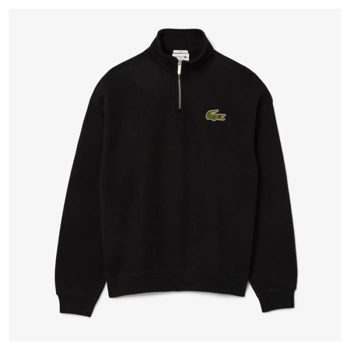 Sudadera Lacoste de cuello alto y corte holgado Negro SH2748-00-031
