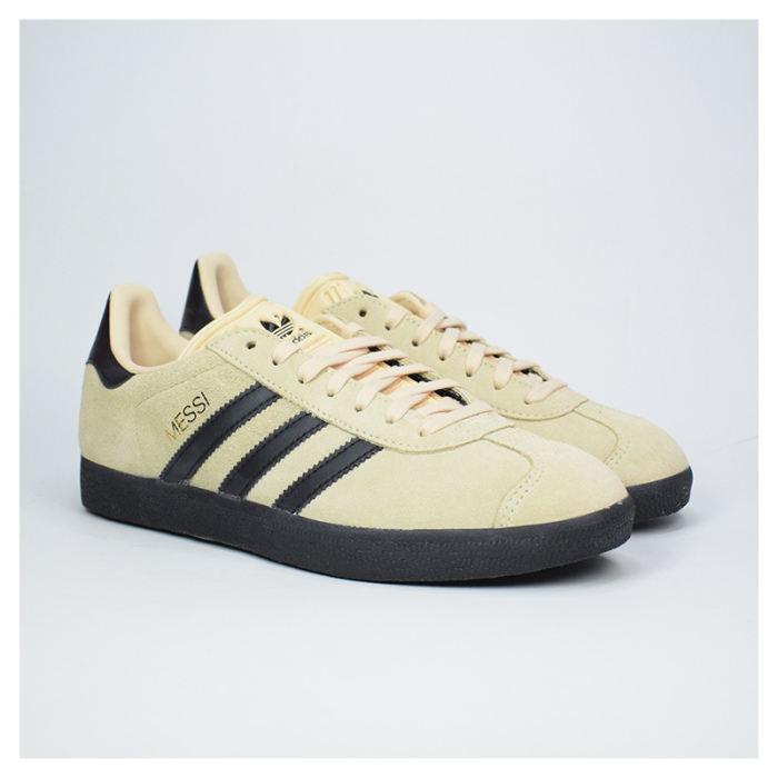 Zapatillas Adidas Gazelle x Messi Crysan/Black/Gold IH8156