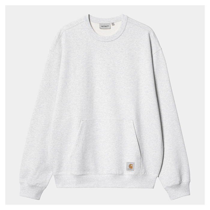 Sudadera Carhartt Wip Billy Sweat Ash Heather I034038