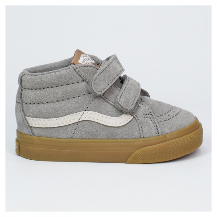 Zapatillas Vans Sk8-Mid Reissue V Plaid Sherpa Black/Brown VN0A5DXDYS8