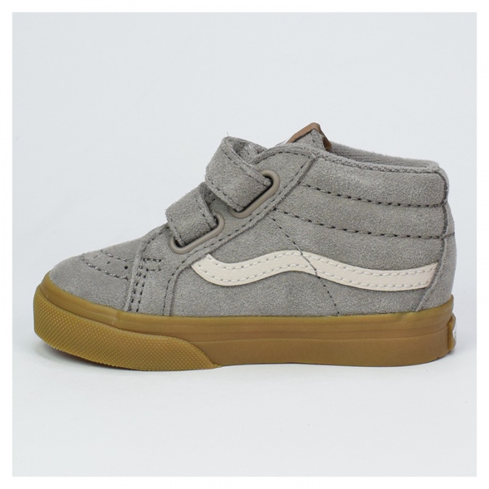 Zapatillas Vans Sk8-Mid Reissue V Plaid Sherpa Black/Brown VN0A5DXDYS8