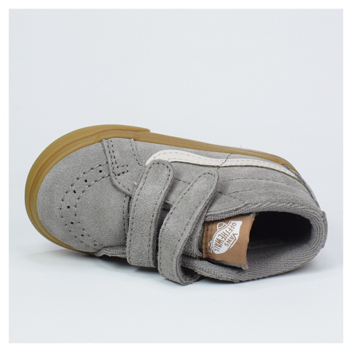 Zapatillas Vans Sk8-Mid Reissue V Plaid Sherpa Black/Brown VN0A5DXDYS8