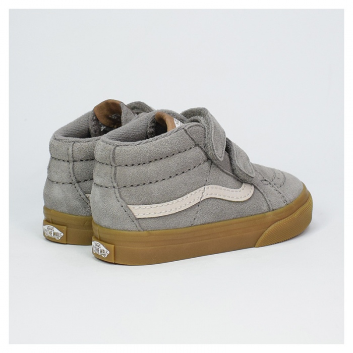 Zapatillas Vans Sk8-Mid Reissue V Plaid Sherpa Black/Brown VN0A5DXDYS8