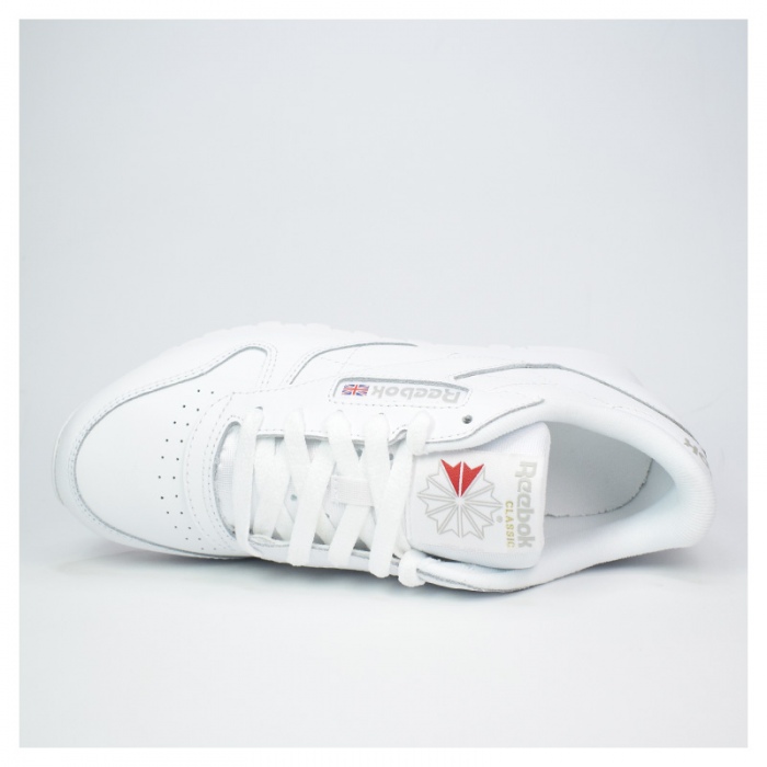 Zapatillas Reebok Classic Leather Ftwwht / Ftwwht / Pugr 100008496