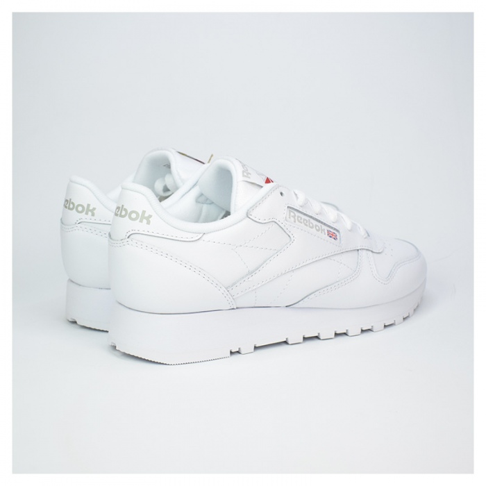 Zapatillas Reebok Classic Leather Ftwwht / Ftwwht / Pugr 100008496
