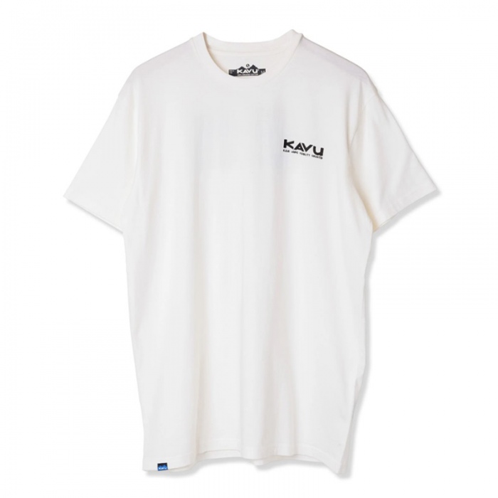 Camiseta Kavu Klear Above Etch Art Off White 847-1589