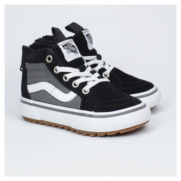 Zapatillas Vans Sk8-Hi Zip Mte Black/Grey VN000D0MN421