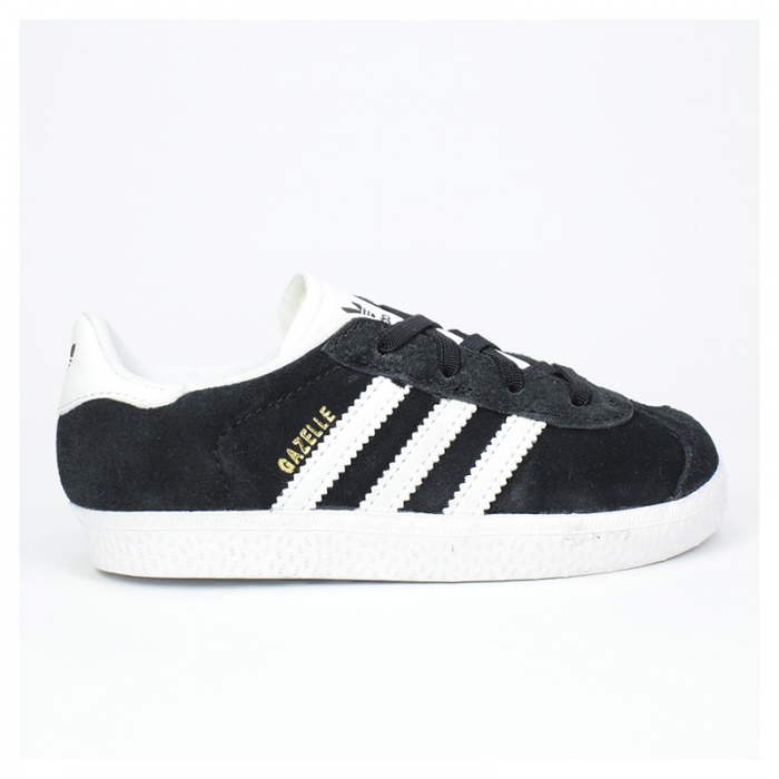 Zapatillas Adidas Gazelle CF EL I niño Black/White/White IH0338