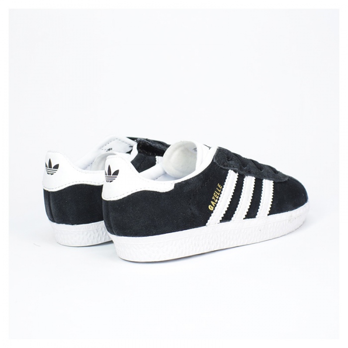 Zapatillas Adidas Gazelle CF EL I niño Black/White/White IH0338
