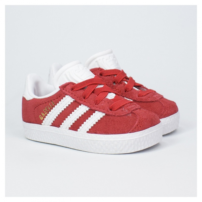 Zapatillas Adidas Gazelle CF EL I niño Betsca/White/White IH0362