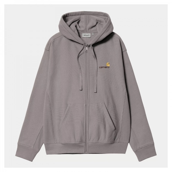 Sudadera con cremallera Carhartt Wip Hooded American Script Jacket Yosemite I033063