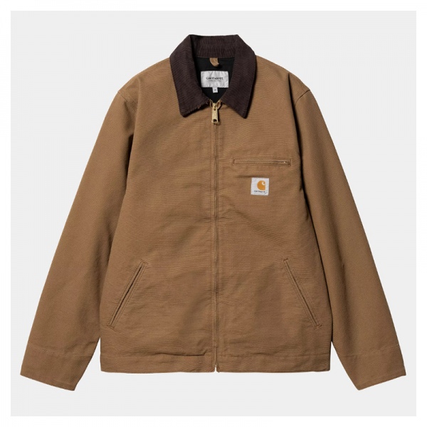 Chaqueta Carhartt Wip Detroit Jacket Hamilton Brown/Tobacco rinsed I033112