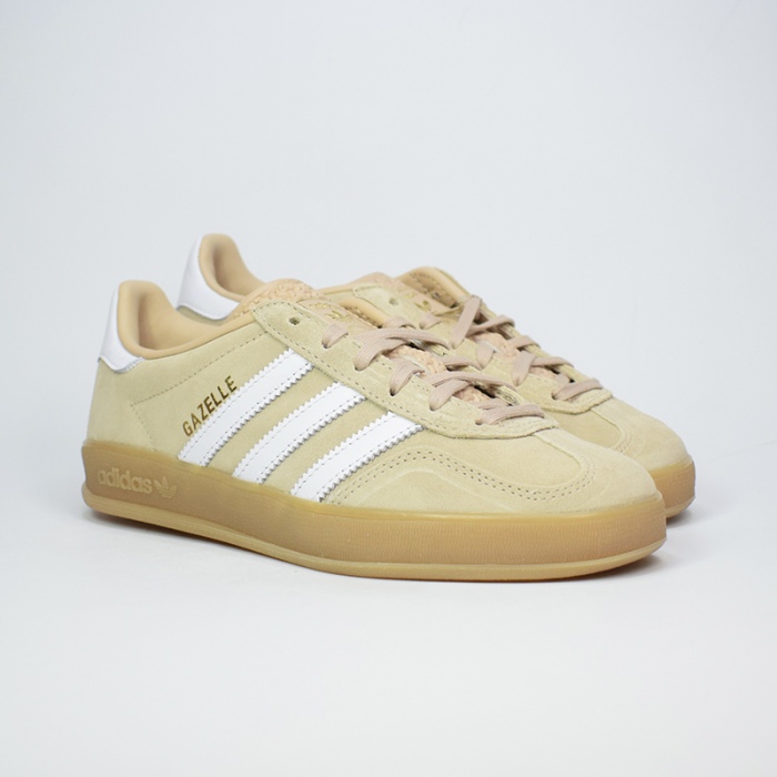Zapatillas Adidas Gazelle Indoor W Magbeige/White/Gum IH5482