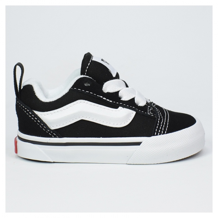 Zapatillas Vans Knu Skool Elastic Lace Black/White VN000D0K6BT1
