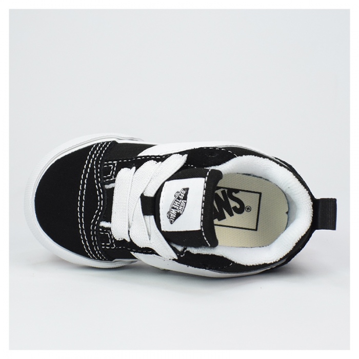 Zapatillas Vans Knu Skool Elastic Lace Black/White VN000D0K6BT1