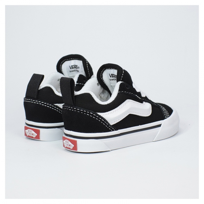 Zapatillas Vans Knu Skool Elastic Lace Black/White VN000D0K6BT1
