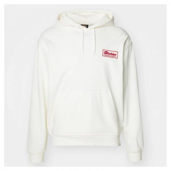 Sudadera con capucha Dickies Lewistown Hoodie White DK0A8683C481