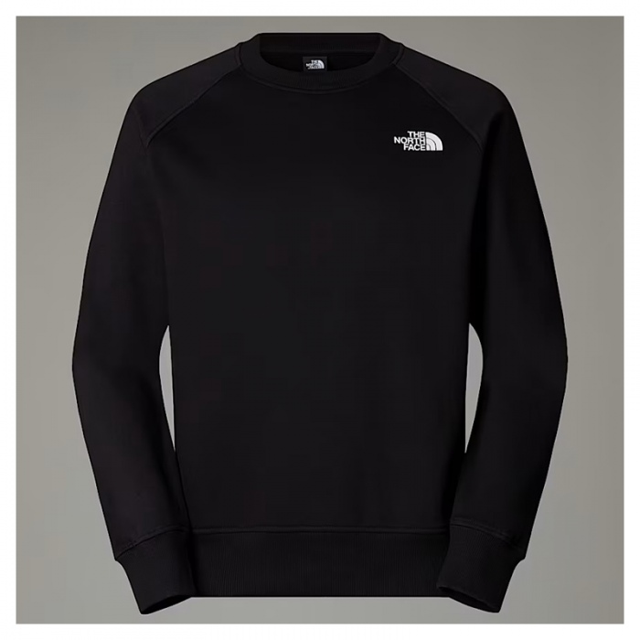 Sudadera The North Face M Raglan box NSE Crew Black NF0A89FAJK3