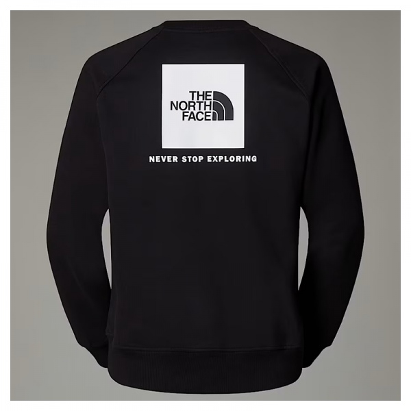 Sudadera The North Face M Raglan box NSE Crew Black NF0A89FAJK3