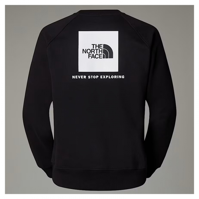Sudadera The North Face M Raglan box NSE Crew Black NF0A89FAJK3