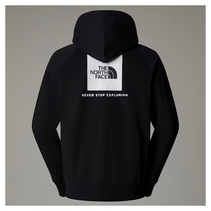 Sudadera The North Face M Raglan box NSE Hoodie Black NF0A89F9KY4