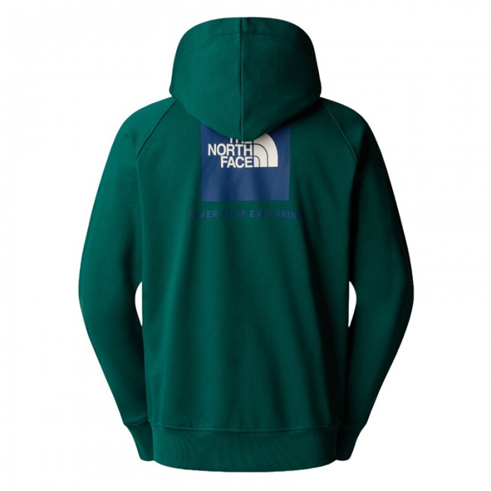 Sudadera The North Face M Raglan box NSE Hoodie Deep Nori NF0A89F9A1B