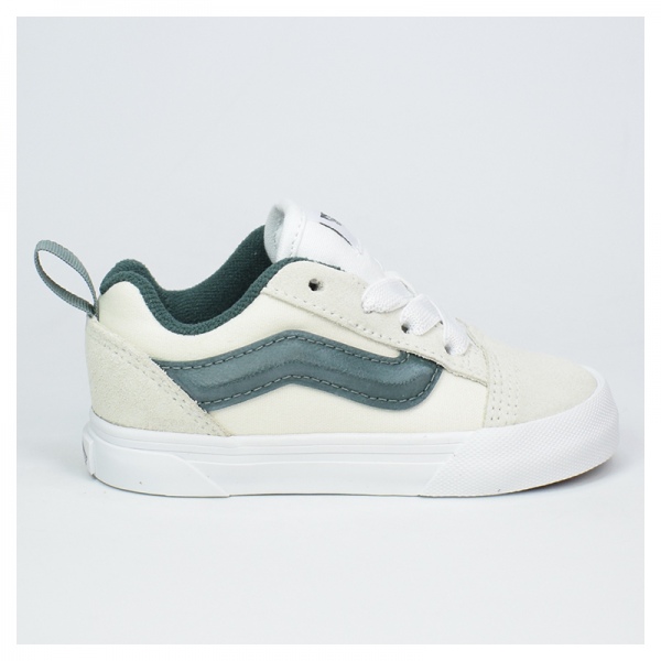 Zapatillas Vans Knu Skool Elastic Lace Retro Sport Green/Marshmallow VN000D0KV0N1