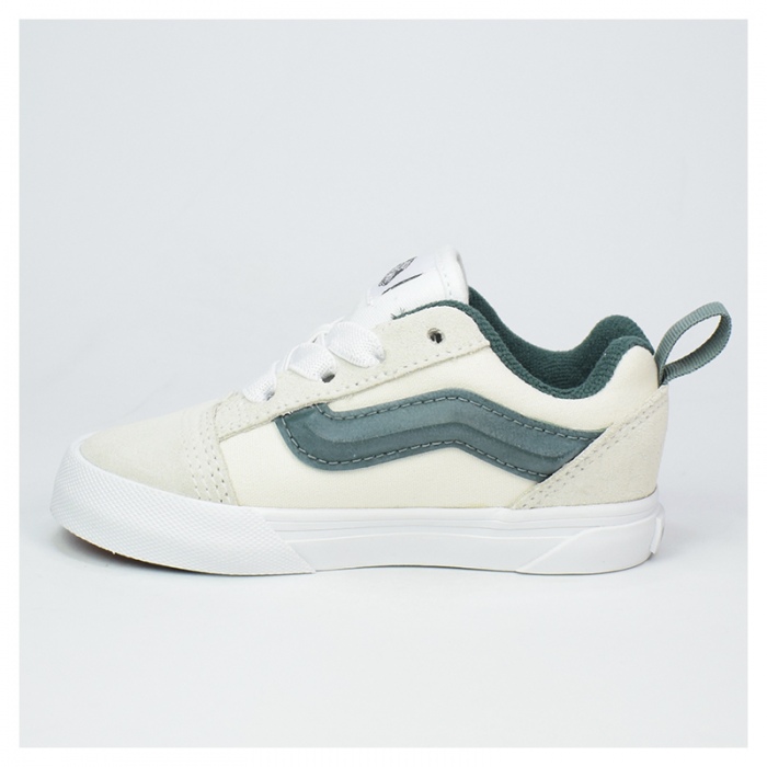 Zapatillas Vans Knu Skool Elastic Lace Retro Sport Green/Marshmallow VN000D0KV0N1