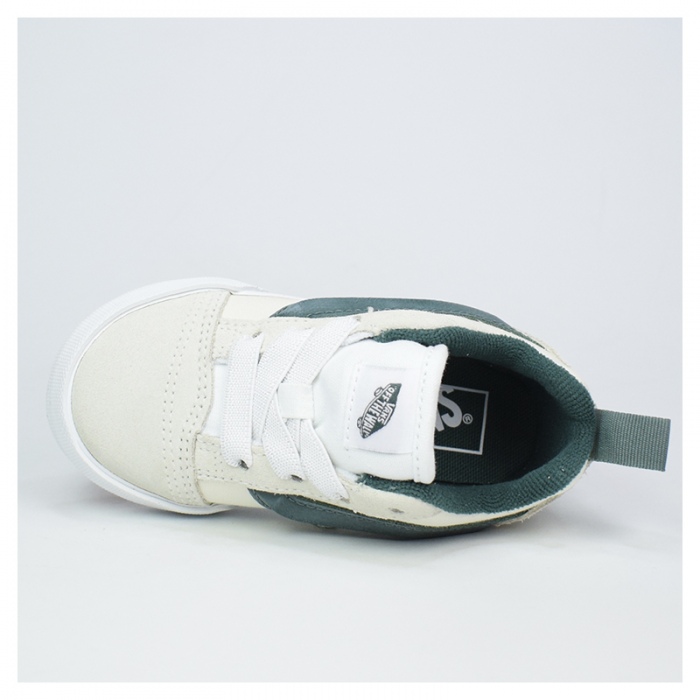 Zapatillas Vans Knu Skool Elastic Lace Retro Sport Green/Marshmallow VN000D0KV0N1