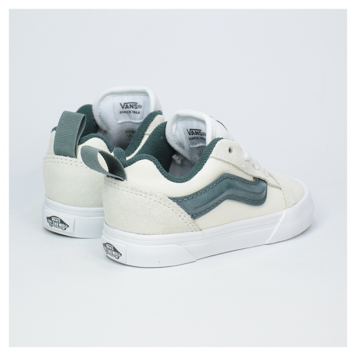 Zapatillas Vans Knu Skool Elastic Lace Retro Sport Green/Marshmallow VN000D0KV0N1