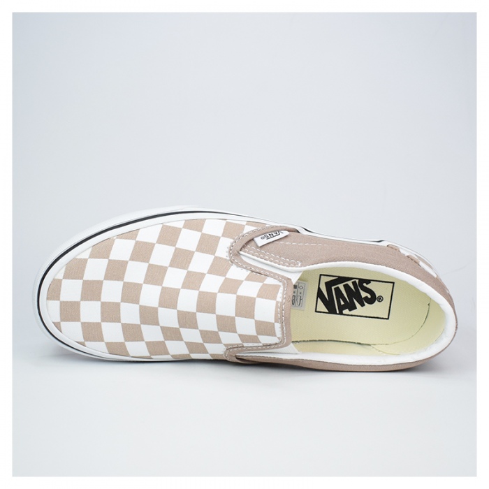 Vans Classic Slip-On Color Theory Checkerboard Marrón VN000D6YE2V1
