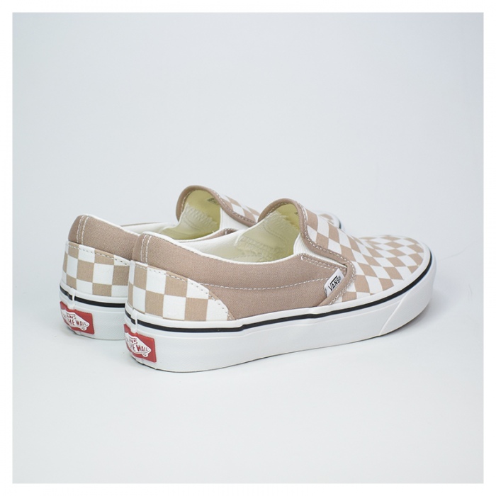 Vans Classic Slip-On Color Theory Checkerboard Marrón VN000D6YE2V1