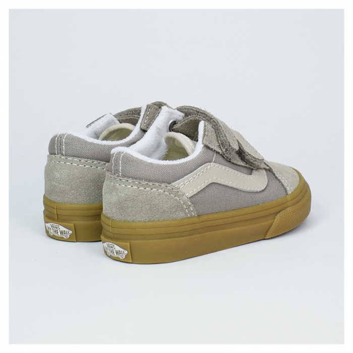 Zapatillas Vans Old Skool V Neutral Block Gray/Gum VN000CPZ0CS1