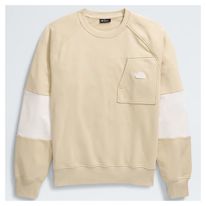 The North Face M Terry Relaxed Crew Gravel NF0A8C2A3X41