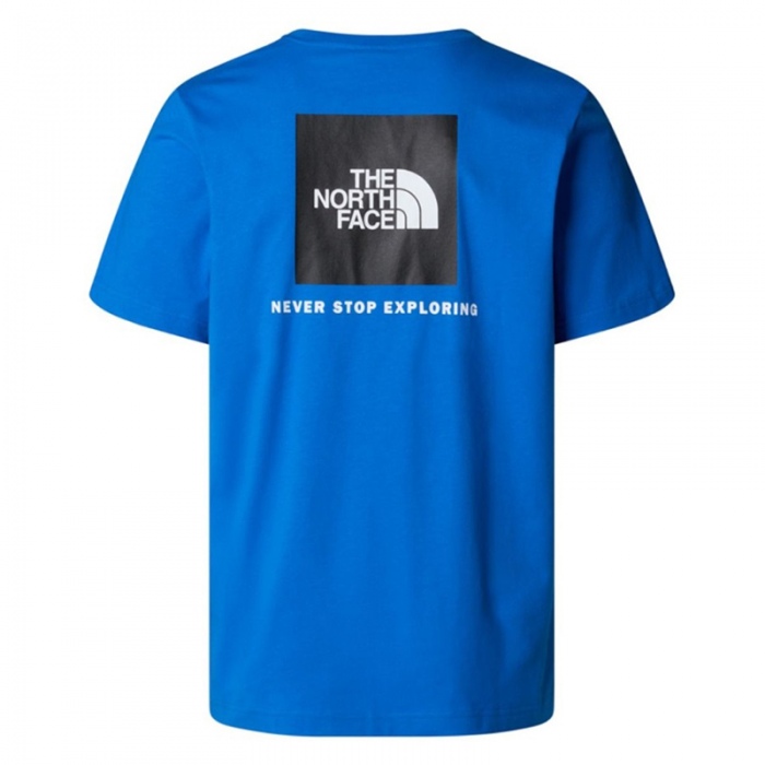 The North Face M S/S Box NSE Tee Hero Blue NF0A87NP16Y