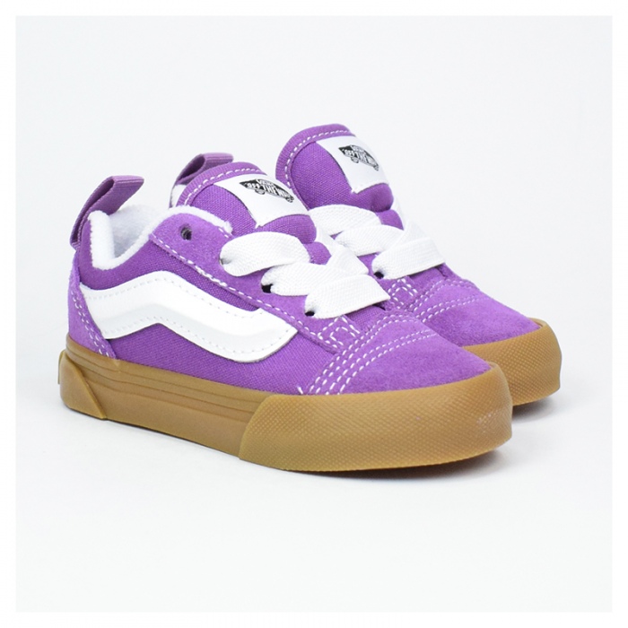 Zapatillas Vans Knu Skool Elastic Lace Bright Gum Willowherb VN000D0KE2T1