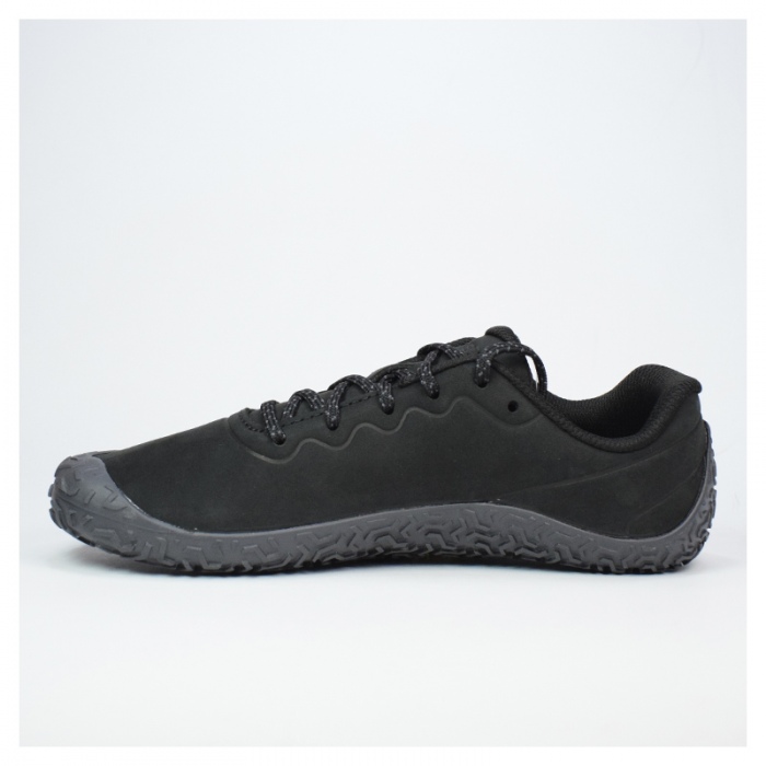 Zapatillas Merrell Vapor Glove 6 Leather Womens Asphalt Black J500524